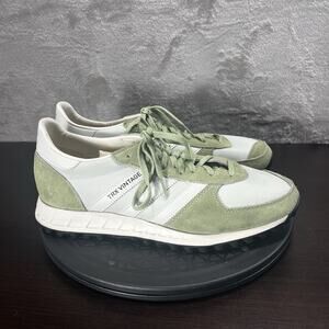 Adidas Mens Size 8.5 TRX Vintage 'Magic Lime' Fashion Lace Up Sneakers [GX4581]